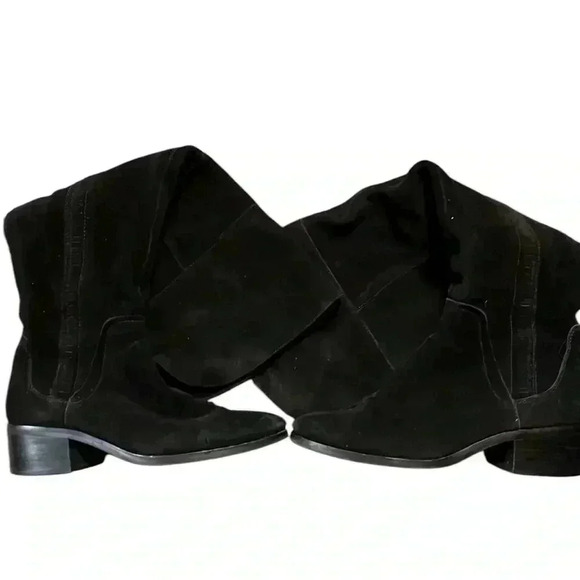 VINCE CAMUTO Kochelda Over the Knee Boot Black Suede Size 8 - Picture 8 of 11